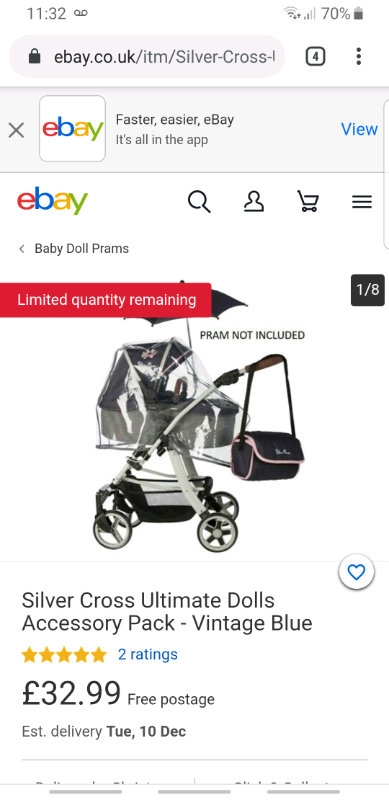 silver cross pram ebay